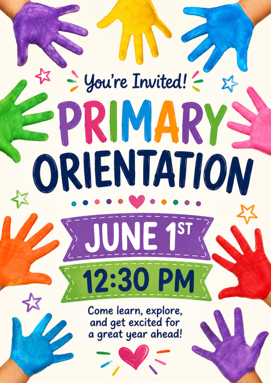 Primary Orientation Flyer
