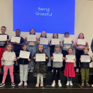 Missing from the photo are Tessa Gay, Nathan Sketchley & Aimy Aneesh